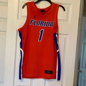 Jordan Florida Orange and Blue Jersey